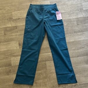 Landau Teal Stretch Medical Scrub Pants